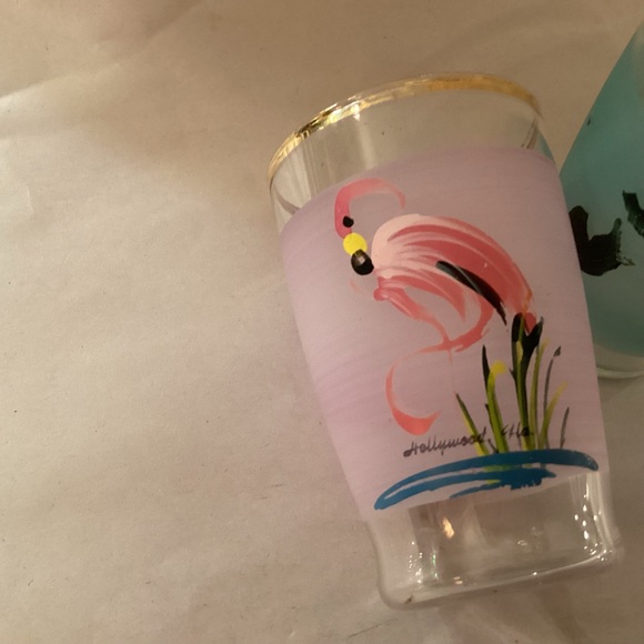 Vintage souvenir glasses Florida, hand painted - Picture 8 of 10